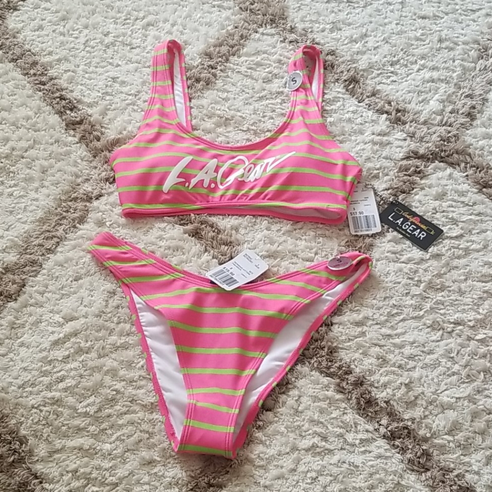 Forever 21 LA GEAR Bikini Top and Bottom